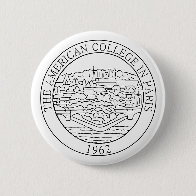 Vintage Logo Abzeichen Button (Vorderseite)