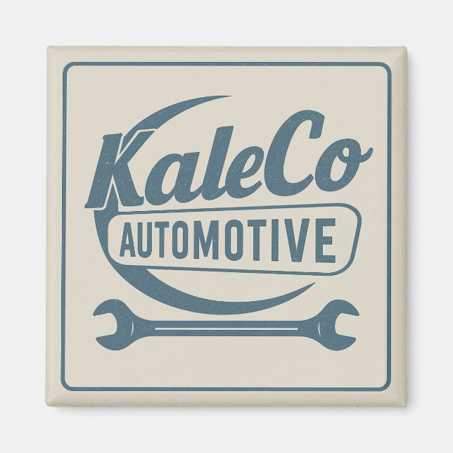 Vintage Logo Magnet (Vorne)