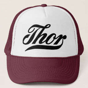 Vintage Logo Thormotorräder Truckerkappe