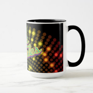 Vintage-Logo von Los Angeles Tasse