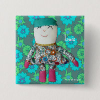 Vintage Lois Puppe addieren quadratischen