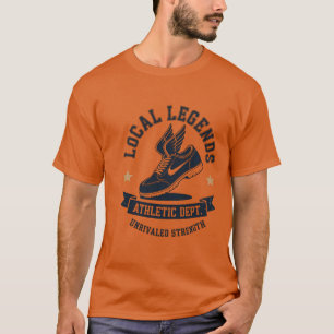 Vintage "LOKALE LEGENDEN" Athletic Dept. Flügelsch T-Shirt