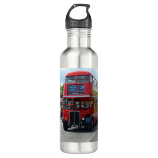Vintage London Bus Edelstahlflasche