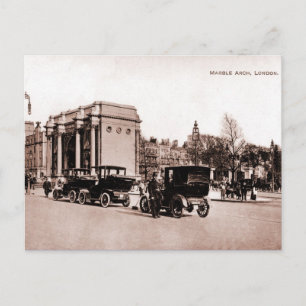 Vintage London-Foto im Sepia-Ton aus den 1900er Ja Postkarte