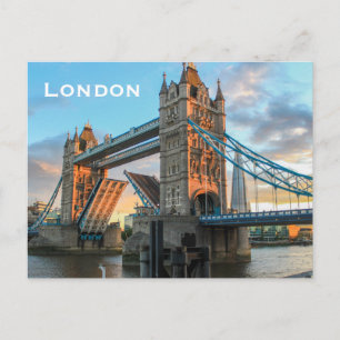 Vintage London Travel Tourism Postkarte