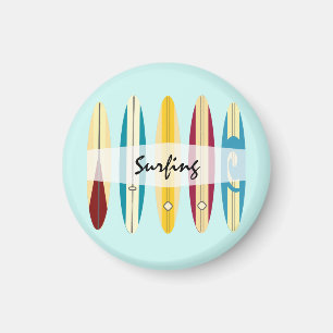 Vintage Longboards Magnet