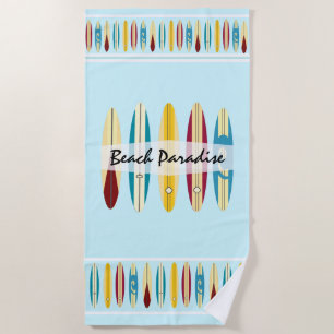 Vintage Longboards Strandtuch