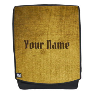 Vintage-Look Gold verwendet. Vintage Art Rucksack