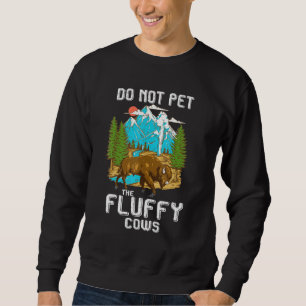 Vintage Look Yellowstone National Park Bison Sweatshirt
