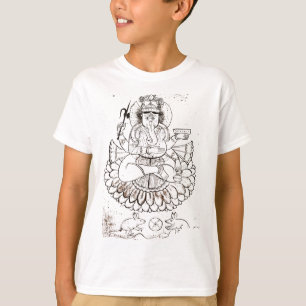 Vintage Lord Ganesha T-Shirt Hindu Hinduismus Yoga