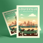 Vintage Louisville Kentucky Postkarte<br><div class="desc">Vintage Louisville Kentucky</div>