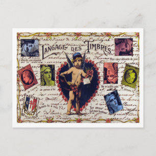 VINTAGE LOVE Postkarte
