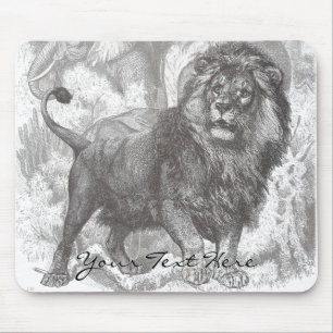 Vintage-Löwen-Mauspad Mousepad