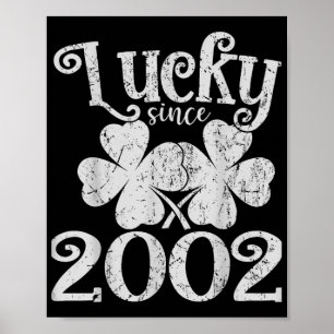 Vintage Lucky Seit 23 2002 Lucky St. Patricks Day Poster