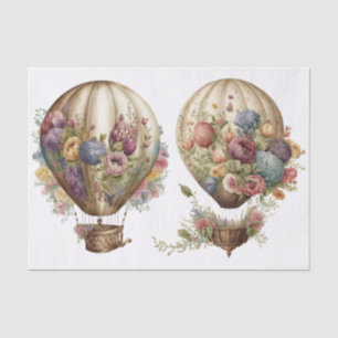 Vintage Luftballons für Luftblasen 3 Seidenpapier