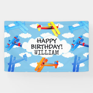 Vintage Luftfahrt Banner