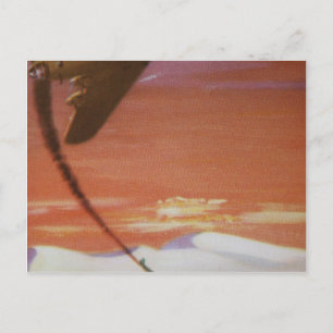 Vintage Luftpostkarte Postkarte