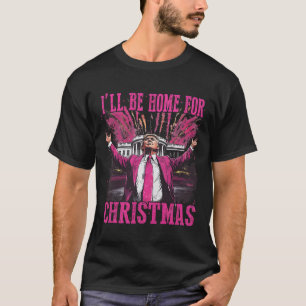 Vintage Lustig Humorvoll Trump Ich werde zu Chri n T-Shirt
