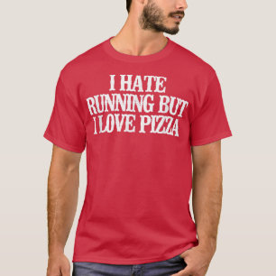 Vintage Lustig Ich hasse Laufen, aber ich liebe Pi T-Shirt
