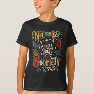 Vintage Lustig Normalisierung Ausnüchterung Süßer T-Shirt