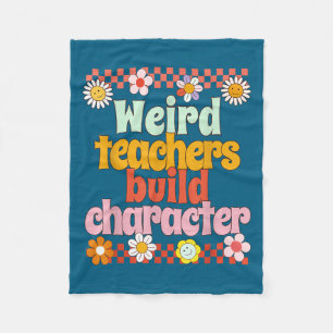 Vintage Lustig Retro Motivierend Lehrer Retro Fleecedecke