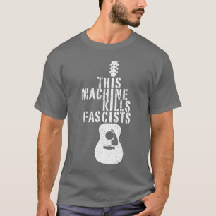 Vintage Lustig Seine Maschine tötet Faschisten für T-Shirt