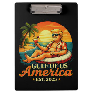 Vintage Lustig Trump Amerikas Golf 2025 Klemmbrett