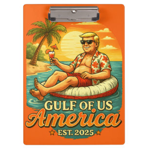 Vintage Lustig Trump Amerikas Golf 2025 Klemmbrett