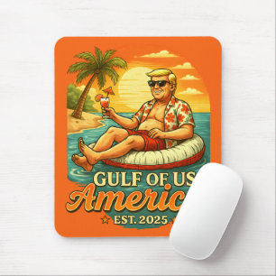 Vintage Lustig Trump Amerikas Golf 2025 Mousepad