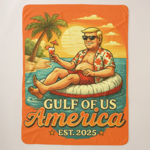 Vintage Lustig Trump Amerikas Golf 2025 Sherpadecke