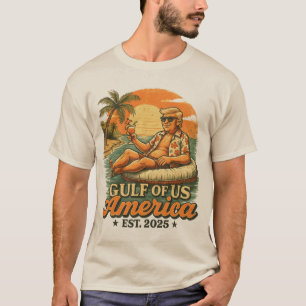 Vintage Lustig Trump Amerikas Golf 2025 T-Shirt
