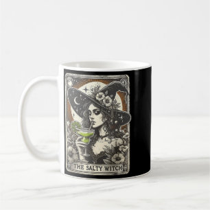 Vintage Lustige Die Salty Witch Tarot Karte Schwan Kaffeetasse