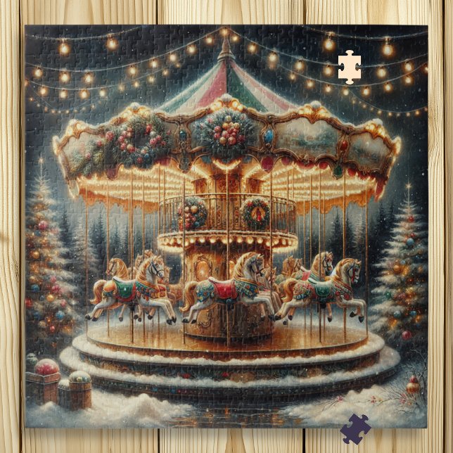 Vintage, lustige, langweilige Weihnachten Puzzle (Von Creator hochgeladen)
