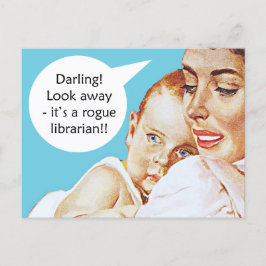 Vintage lustige Postkarte