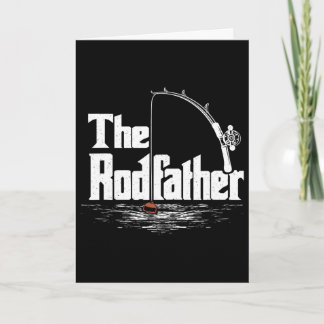 Vintage Lustiger Angel - Der Rodfather Karte