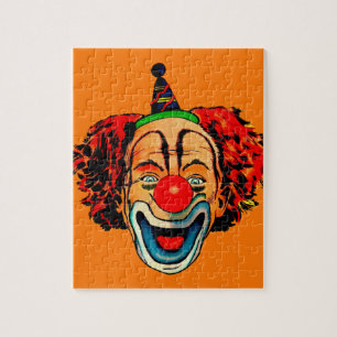 Vintage Lustiger Clown Puzzle
