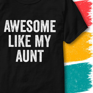 Vintage lustiger Familien-Spruch großartig wie mei T-Shirt