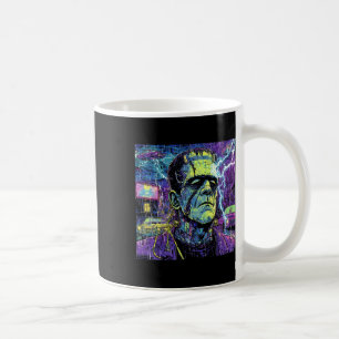 Vintage lustiger Frankenstein-Monster-Liebhaber Gr Kaffeetasse