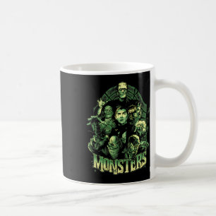 Vintage lustiger Monster Mash Frankenstein Horror Kaffeetasse