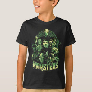 Vintage lustiger Monster Mash Frankenstein Horror T-Shirt