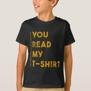 Vintage lustiger Spruch Sarkasmus anti-sozial Du l T-Shirt