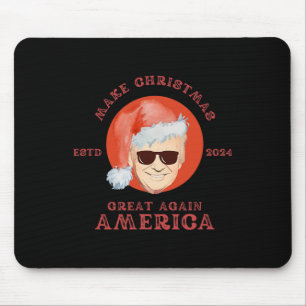 Vintage lustiger Trump macht Weihnachten großartig Mousepad