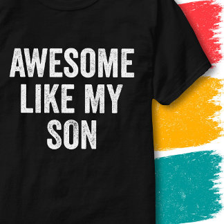 Vintage lustiges Familienzitat Awesome wie mein So T-Shirt