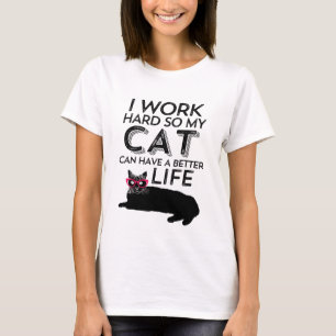 Vintage Lustiges Katzen T-Shirt Für Tierliebhaber