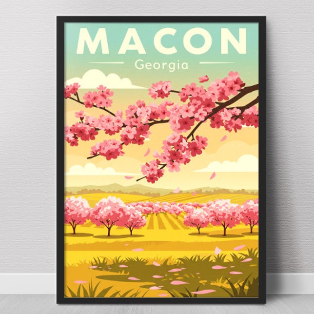 Vintage Macon Georgia Poster (Von Creator hochgeladen)