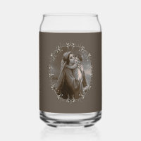 Vintage Madonna und Kind mit Silberrahmen