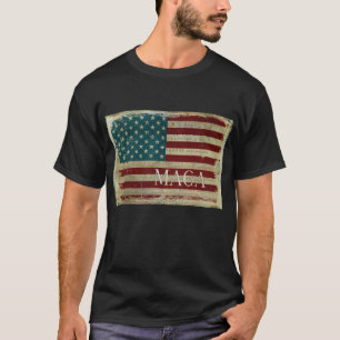Vintage MAGA-Flag-Unabhängigkeitserklärung T-Shirt