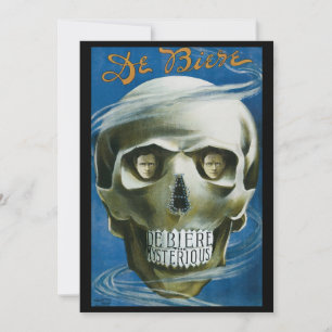 Vintage-Magieposter, De Biere der Geheimnisvolle