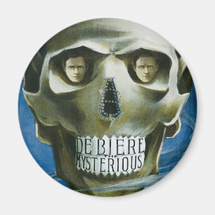 Vintage-Magieposter, De Biere der Geheimnisvolle Magnet