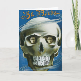 Vintage-Magieposter, De Biere der Mysteriöse Karte